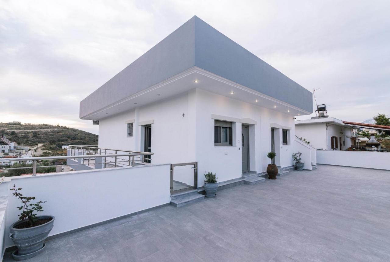 Lychnos Apartments Kamilari Bagian luar foto